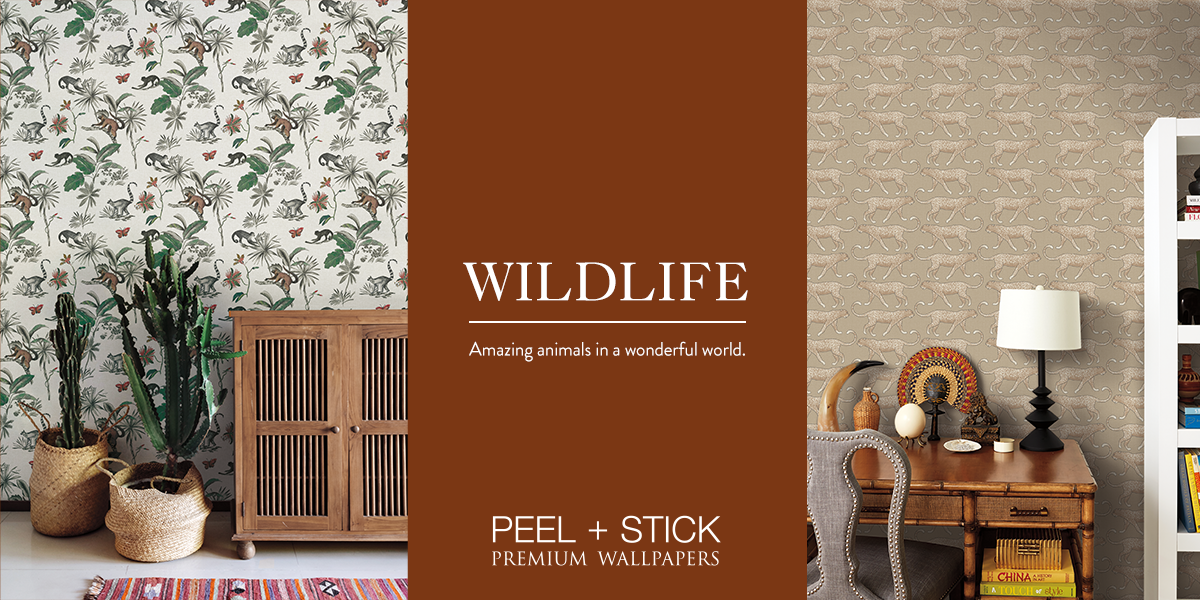 Wildlife Premium Peel + Stick