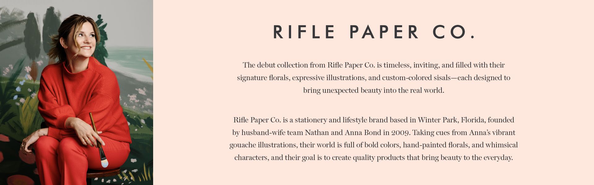 Rifle Paper Co. Wallcoverings