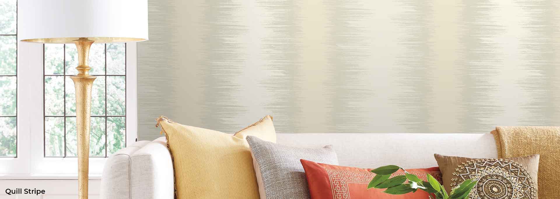 CONCORD WALLCOVERINGS Decorator, Grasscloth Texture Wallpaper