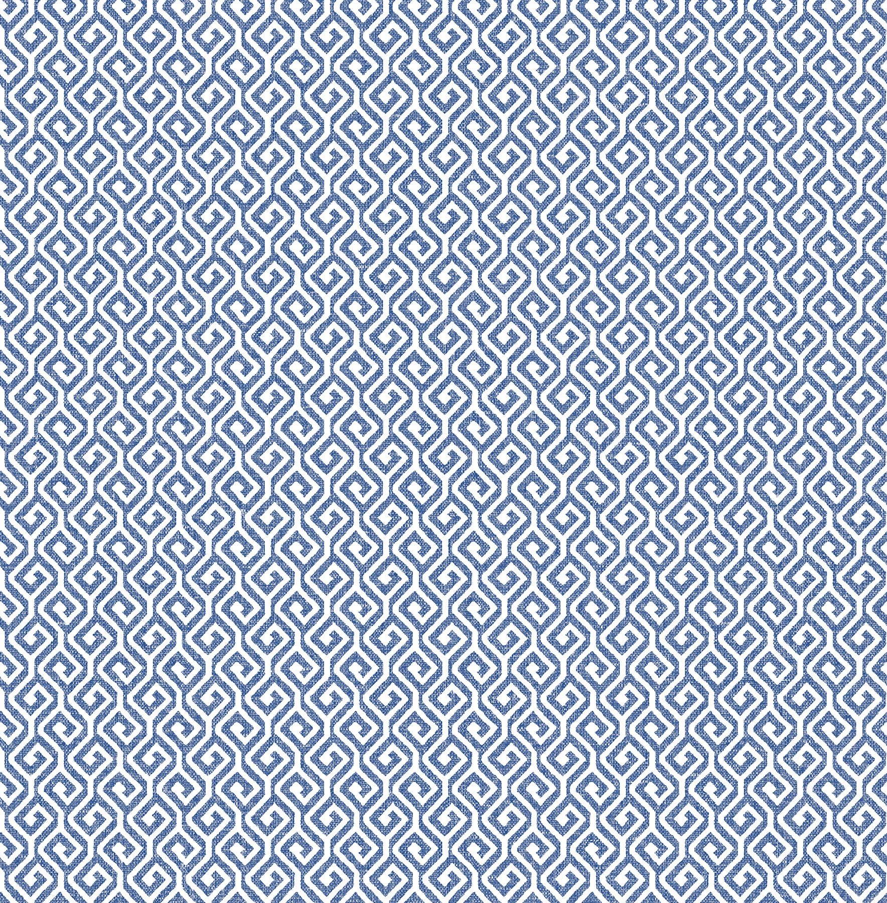 Sete Coral Greek Key Wallpaper Wallpaper A-Street Prints Double Roll Denim 