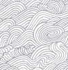 Mare Wave Wallpaper Wallpaper A-Street Prints Double Roll Grey 