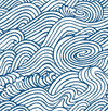 Mare Wave Wallpaper Wallpaper A-Street Prints Double Roll Navy 