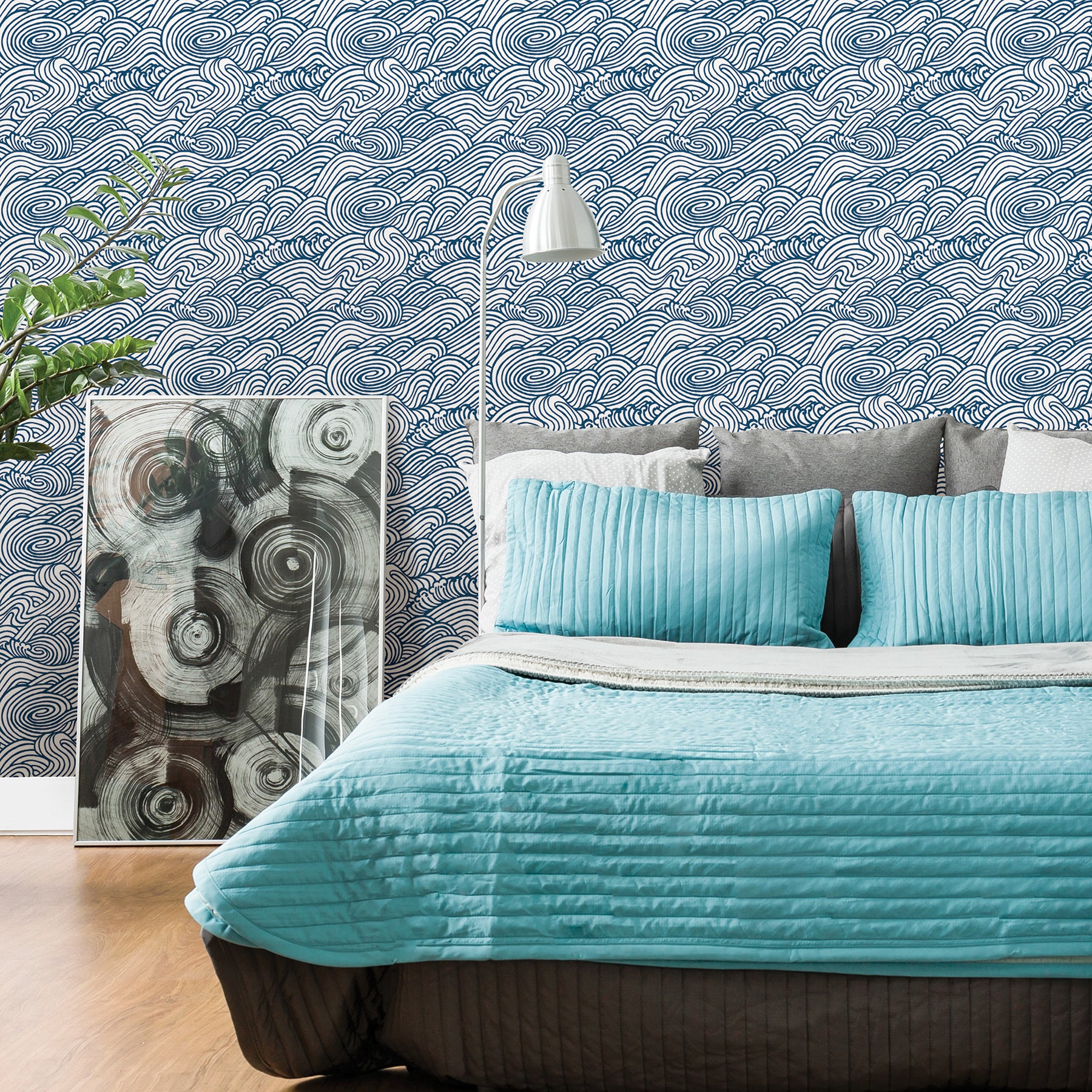 Mare Wave Wallpaper Wallpaper A-Street Prints   