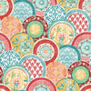 Laguna Coral Plate Wallpaper Wallpaper A-Street Prints Double Roll Coral 