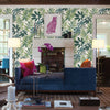 Nocturnum Leaf Wallpaper Wallpaper A-Street Prints   