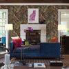 Nocturnum Leaf Wallpaper Wallpaper A-Street Prints   