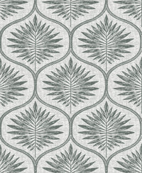 Laurel Ogee Wallpaper Wallpaper A-Street Prints Double Roll Grey 