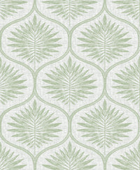 Laurel Ogee Wallpaper Wallpaper A-Street Prints Double Roll Light Green 