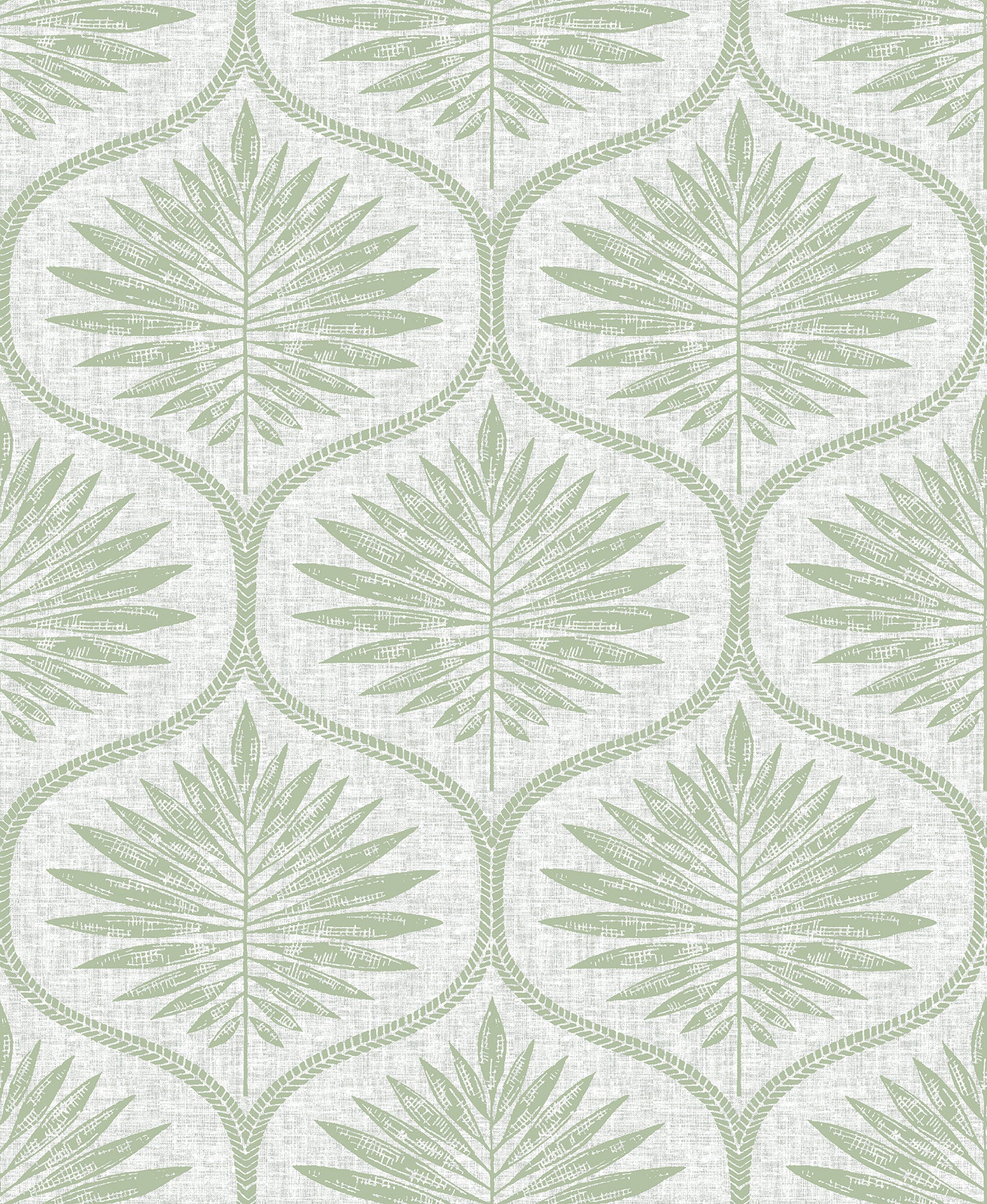 Laurel Ogee Wallpaper Wallpaper A-Street Prints Double Roll Light Green 