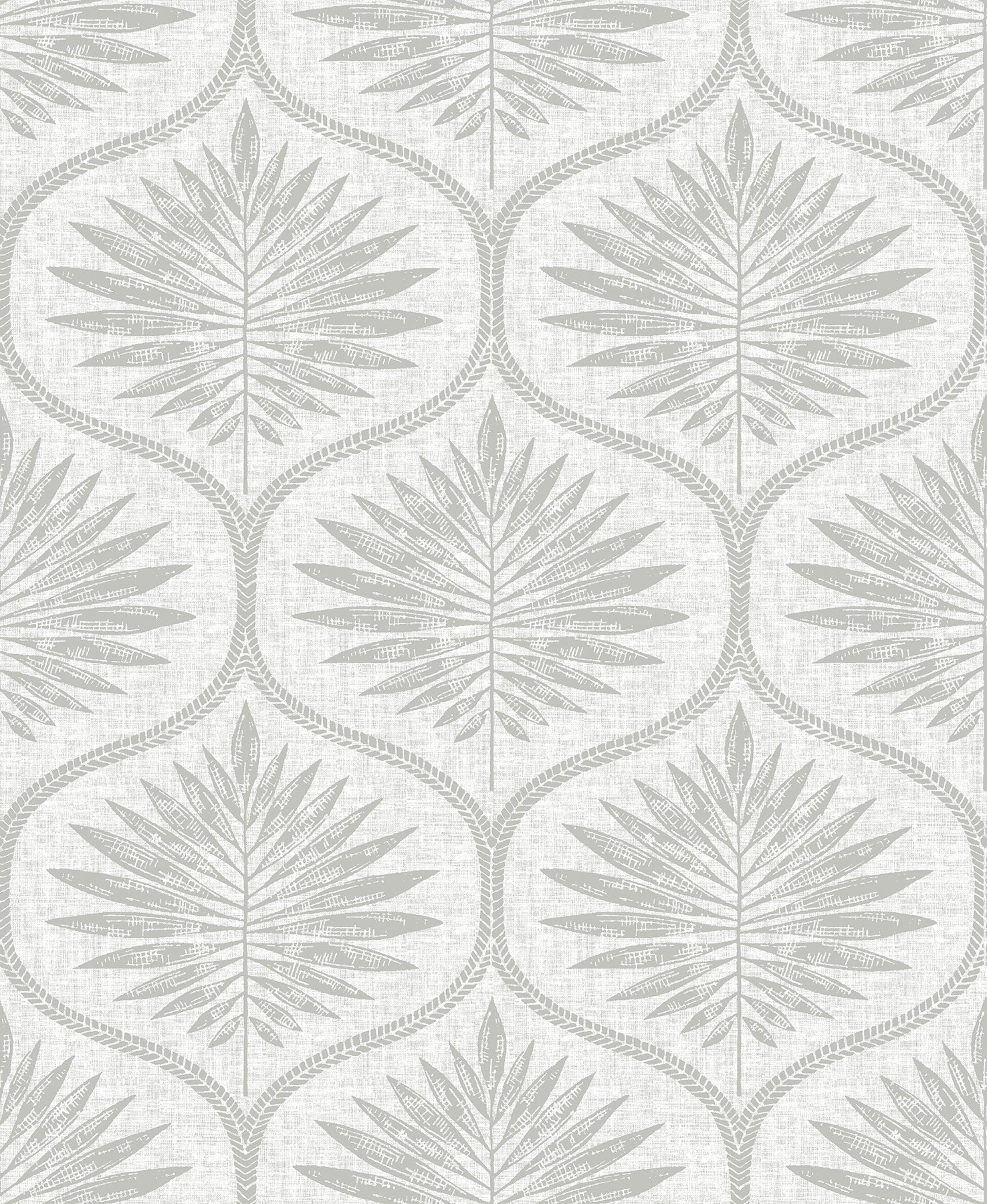 Laurel Ogee Wallpaper Wallpaper A-Street Prints Double Roll Light Grey 