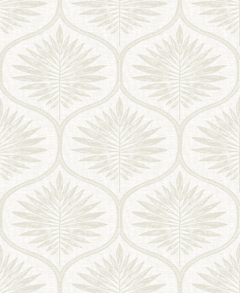 Laurel Ogee Wallpaper Wallpaper A-Street Prints Double Roll Bone 