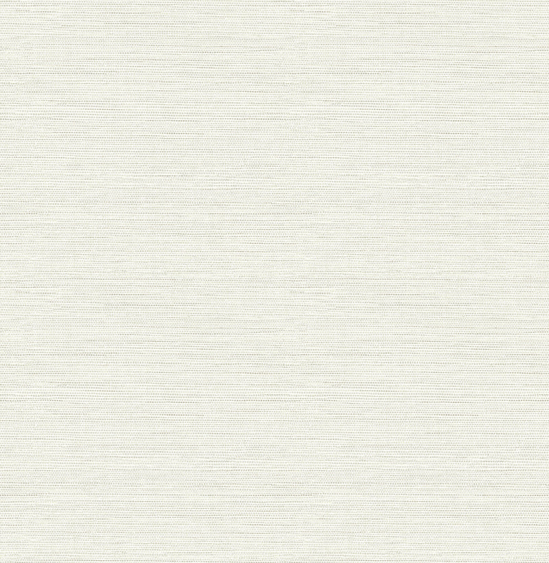 Agave Light Faux Grasscloth Wallpaper Wallpaper A-Street Prints Double Roll Off White 