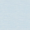 Agave Light Faux Grasscloth Wallpaper Wallpaper A-Street Prints Double Roll Blue 