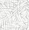 Willy Nilly Brushstrokes Wallpaper Wallpaper A-Street Prints Double Roll Grey 