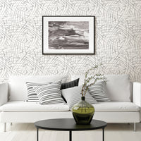 Willy Nilly Brushstrokes Wallpaper Wallpaper A-Street Prints   