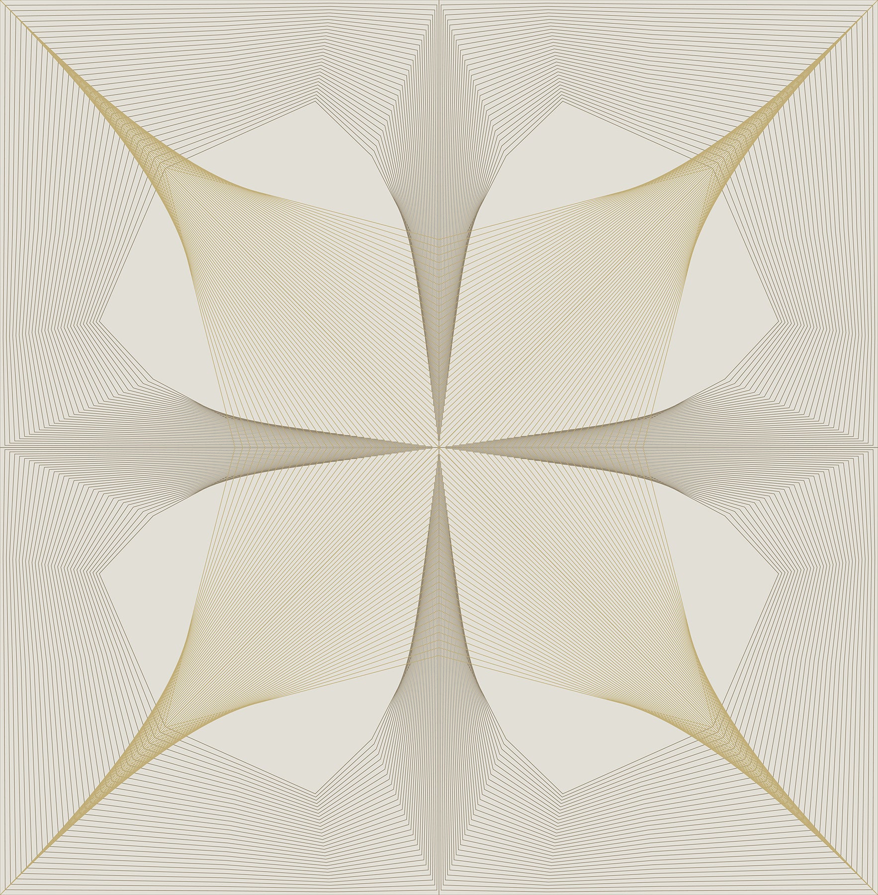 Radius Geometric Wallpaper Wallpaper A-Street Prints Double Roll Off White 