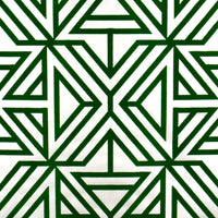 Helios Geometric Wallpaper Wallpaper A-Street Prints Double Roll Green 