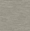 Exhale Faux Grasscloth Wallpaper Wallpaper A-Street Prints Double Roll Grey 