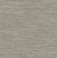 Exhale Faux Grasscloth Wallpaper Wallpaper A-Street Prints Double Roll Grey 