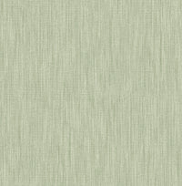 Chenille Faux Linen Wallpaper Wallpaper A-Street Prints Double Roll Sage 