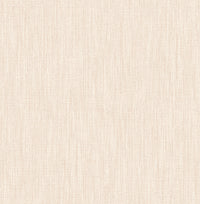 Chenille Faux Linen Wallpaper Wallpaper A-Street Prints Double Roll Blush 