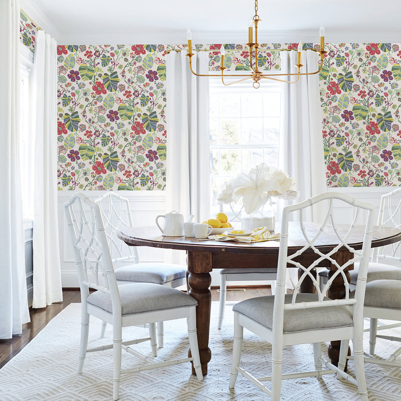 Gwyneth Floral Wallpaper Wallpaper A-Street Prints   