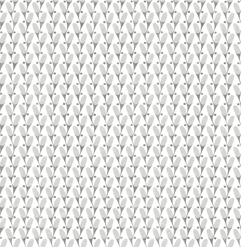 Landon Abstract Geometric Wallpaper Wallpaper A-Street Prints Double Roll Grey 