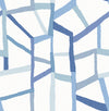 Tate Geometric Linen Wallpaper Wallpaper A-Street Prints Double Roll Blue 