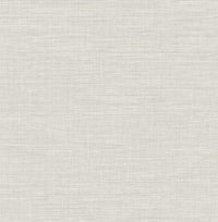 Exhale Faux Grasscloth Wallpaper Wallpaper A-Street Prints Double Roll Light Grey 