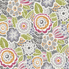 Lucy Floral Wallpaper Wallpaper A-Street Prints Double Roll Multicolor 
