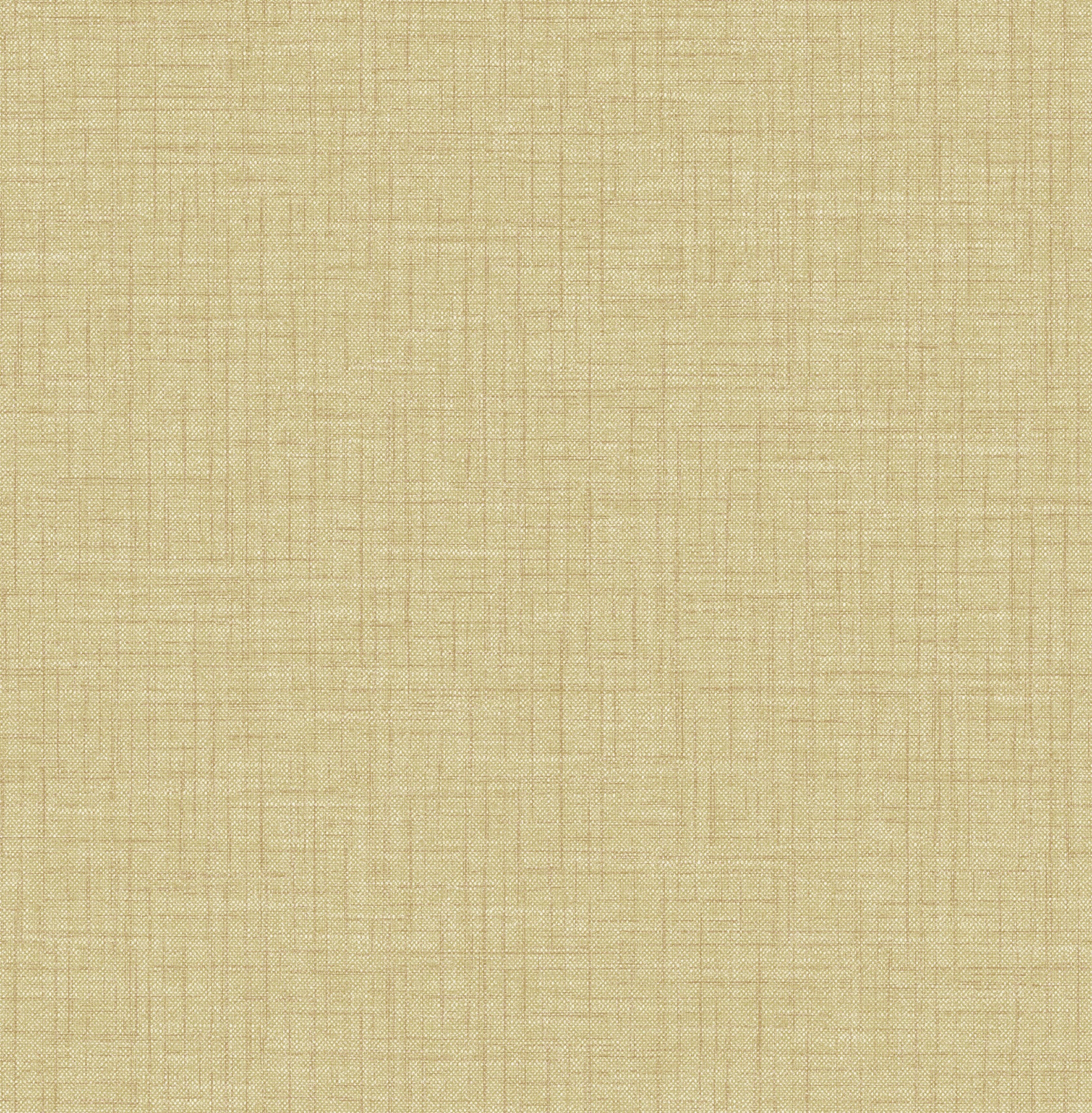Jocelyn Faux Linen Wallpaper Wallpaper A-Street Prints Double Roll Yellow 