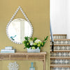 Jocelyn Faux Linen Wallpaper Wallpaper A-Street Prints   