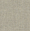 Rattan Coffee Woven Wallpaper Wallpaper A-Street Prints Double Roll Coffee 