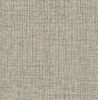 Rattan Coffee Woven Wallpaper Wallpaper A-Street Prints Double Roll Coffee 