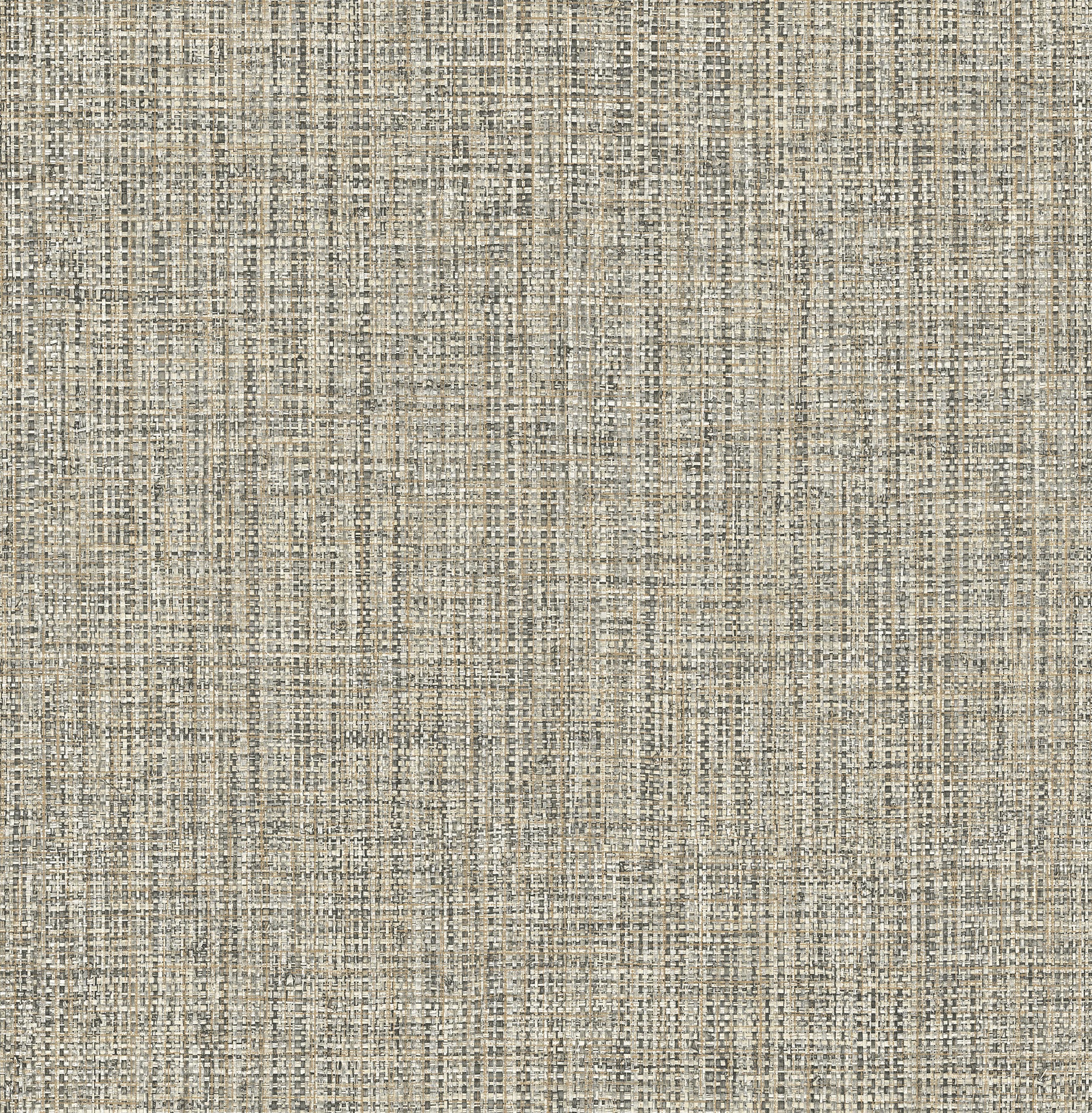 Rattan Coffee Woven Wallpaper Wallpaper A-Street Prints Double Roll Coffee 