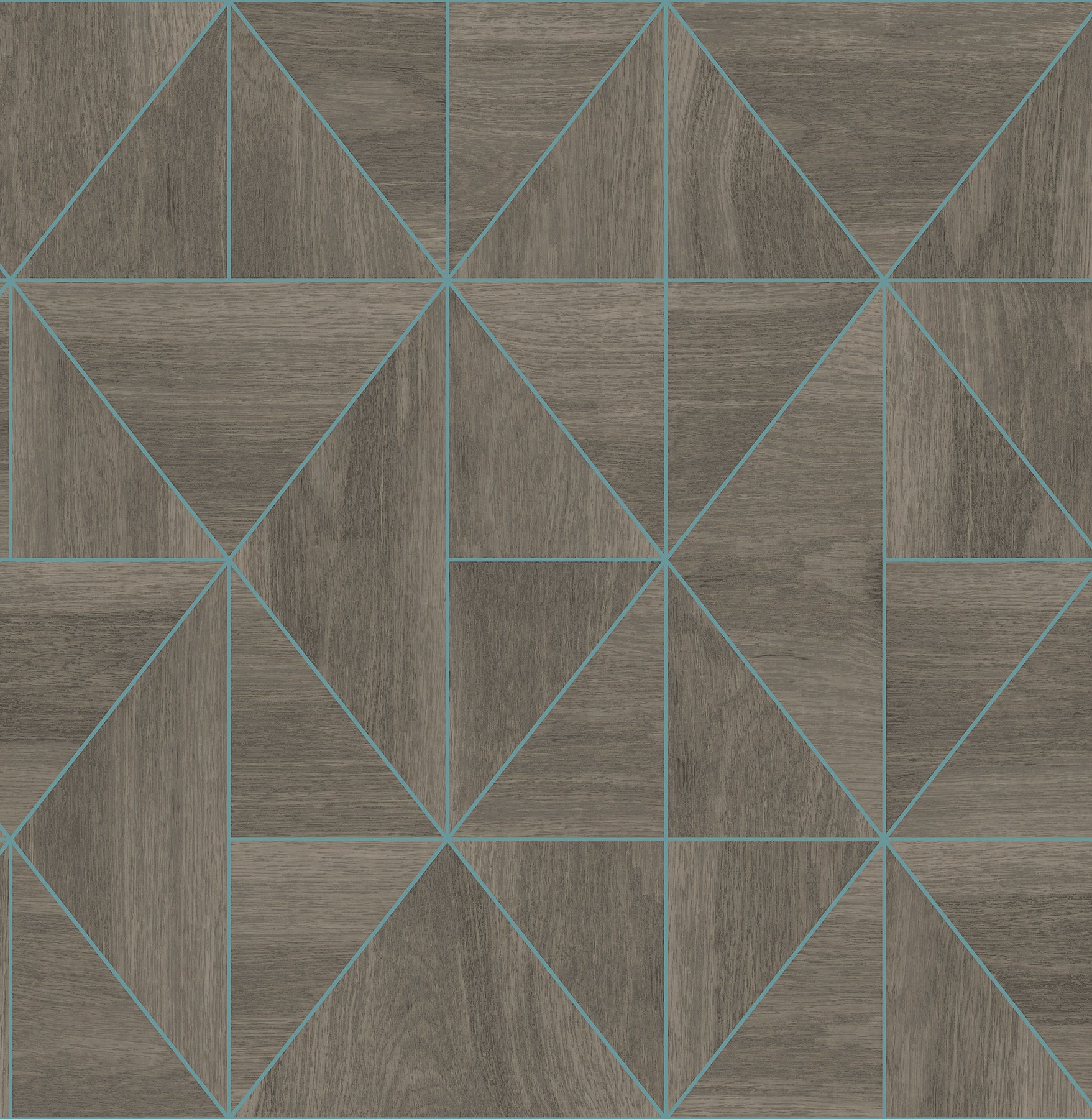 Cheverny Light Geometric Wood Wallpaper Wallpaper A-Street Prints Double Roll Coffee 