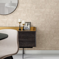 Cheverny Light Geometric Wood Wallpaper Wallpaper A-Street Prints   