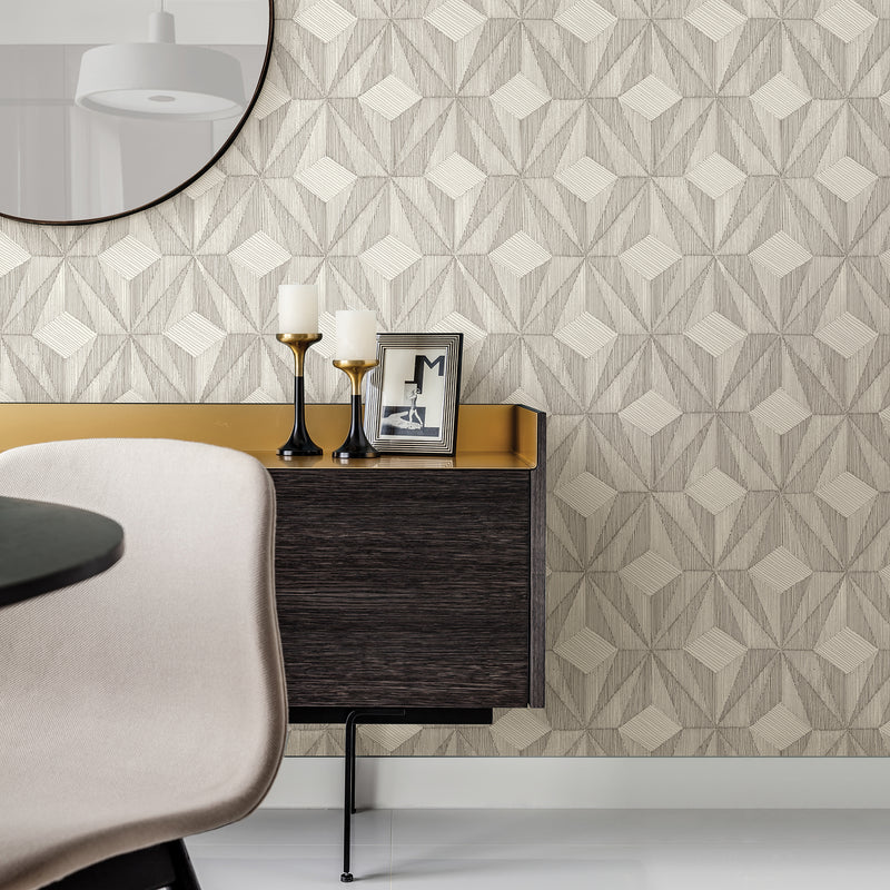 Paragon Geometric Wallpaper Wallpaper A-Street Prints   