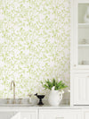 Southport Blush Delicate Branches Wallpaper Wallpaper A-Street Prints   