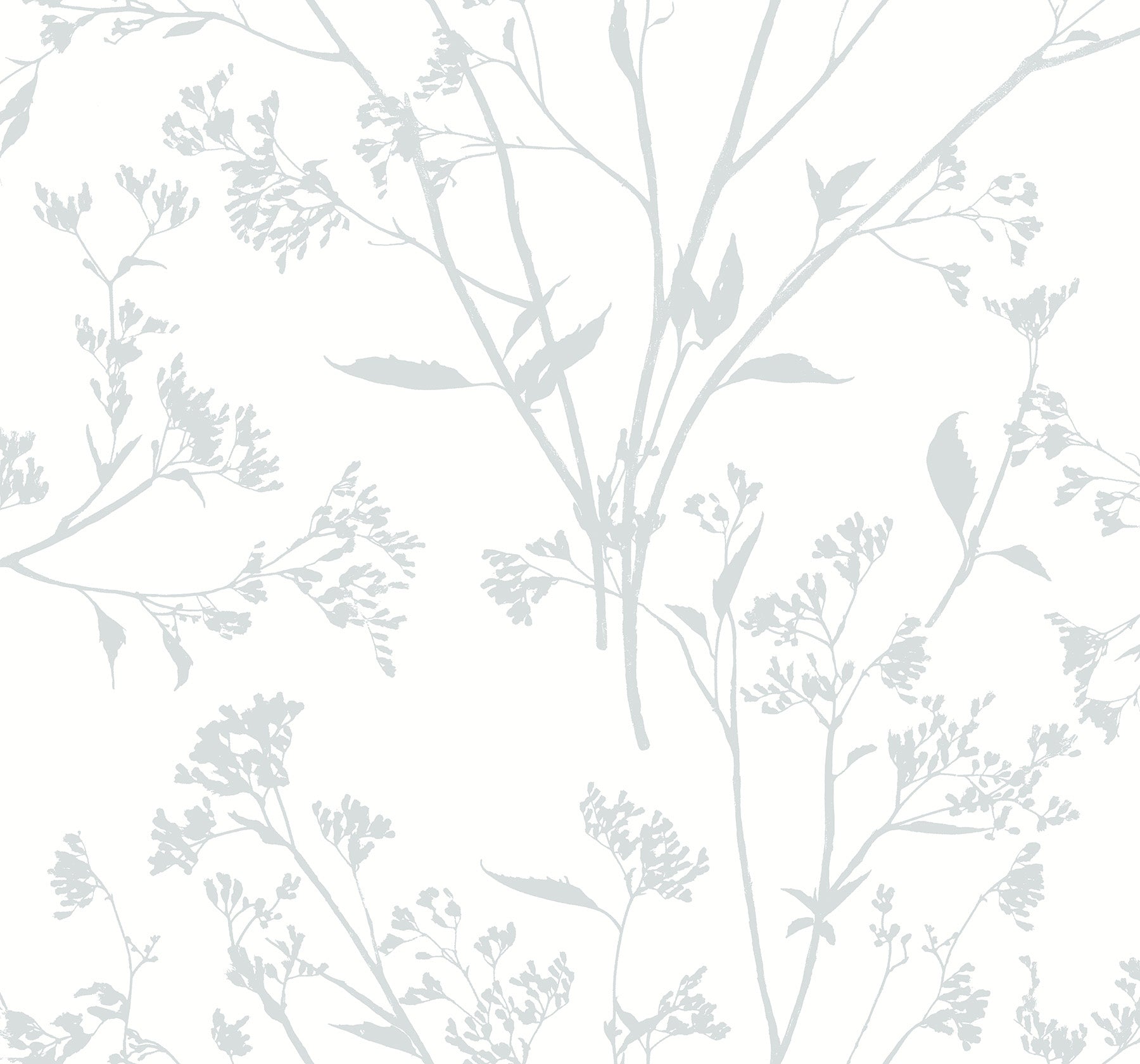 Southport Blush Delicate Branches Wallpaper Wallpaper A-Street Prints Double Roll Light Grey 