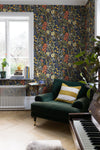 Ann Floral Vines Wallpaper Wallpaper A-Street Prints   