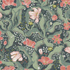 Bodri Tulip Garden Wallpaper Wallpaper A-Street Prints Double Roll Turquoise 