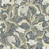 Bodri Tulip Garden Wallpaper Wallpaper A-Street Prints Double Roll Blue 