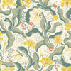 Bodri Tulip Garden Wallpaper Wallpaper A-Street Prints Double Roll Yellow 