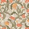 Bodri Tulip Garden Wallpaper Wallpaper A-Street Prints Double Roll Dark Green 