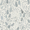Isha Leaf Wallpaper Wallpaper A-Street Prints Double Roll Blue 