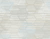 Jabari Geometric Faux Grassclot Wallpaper A-Street Prints Double Roll Grey 