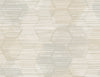 Jabari Geometric Faux Grassclot Wallpaper A-Street Prints Double Roll Wheat 