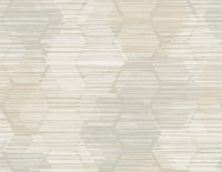 Jabari Geometric Faux Grassclot Wallpaper A-Street Prints Double Roll Beige 