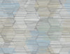 Jabari Geometric Faux Grassclot Wallpaper A-Street Prints Double Roll Light Blue 